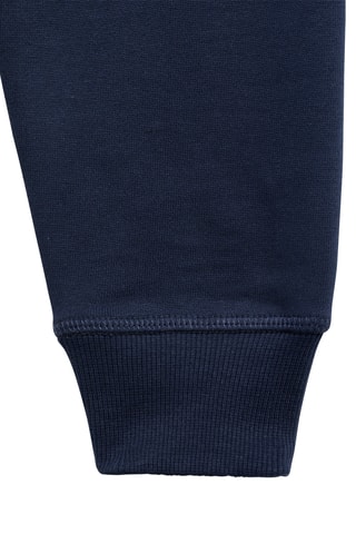 Sweat-shirt coton message imprimé - Bleu marine
