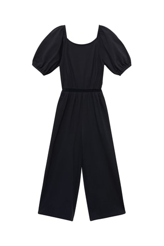 Combi-pantalon dos ouvert - Anthracite