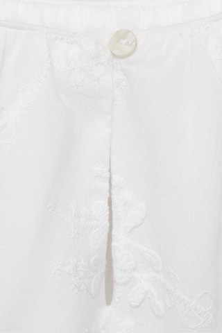 Robe détails brodés - Blanc