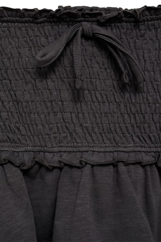 Jupe froncée volants - Bleu clair