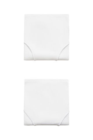 Pack 2 culottes basiques - Blanc cassé