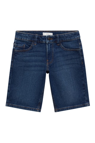 Bermuda jean - Blanc