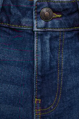 Bermuda jean - Blanc