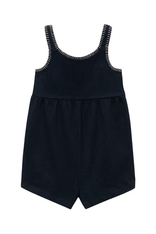 Combi-short droite - Bleu marine