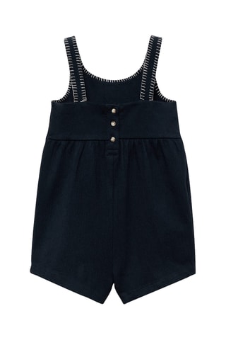 Combi-short droite - Bleu marine