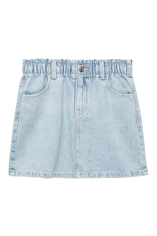 Jupe courte denim - Bleu clair