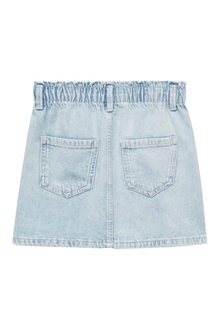 Jupe courte denim - Bleu clair