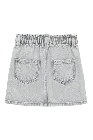 Jupe courte denim - Bleu clair