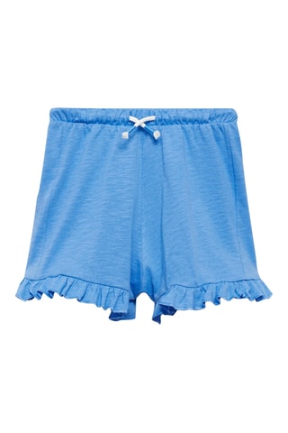 Short taille élastique - Bleu