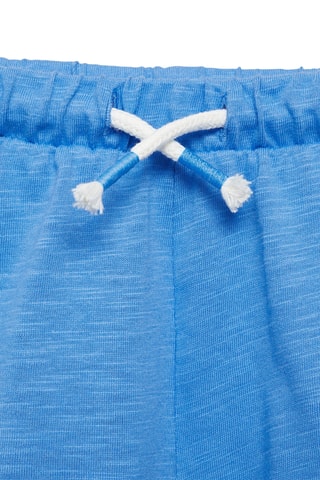 Short taille élastique - Bleu