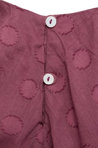 Robe pois volants - Violet