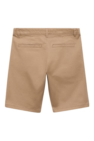Bermuda style chino en coton - Blanc