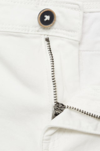 Bermuda coton cargo - Blanc