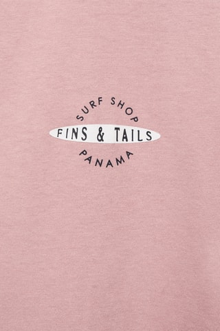 T-shirt message manches courtes - Rose