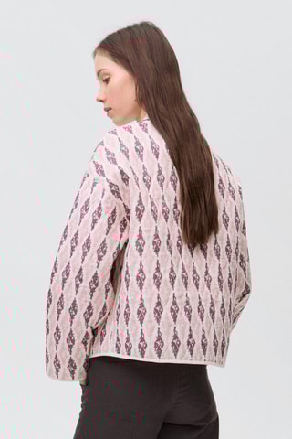 Blouson matelassé coton - Rose clair