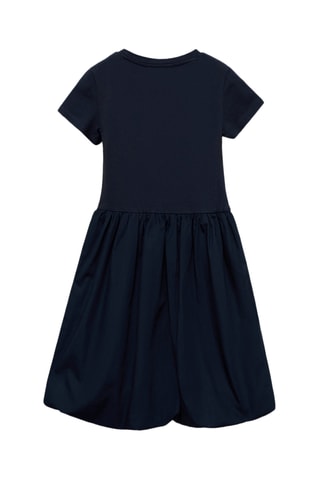 Robe jupe ballon - Bleu marine