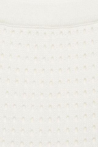 Jupe longue maille - Blanc cassé