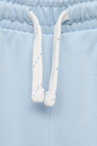 Short coton taille élastique - Blanc cassé