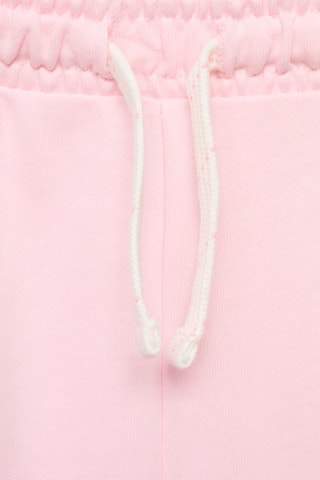 Short coton taille élastique - Blanc cassé