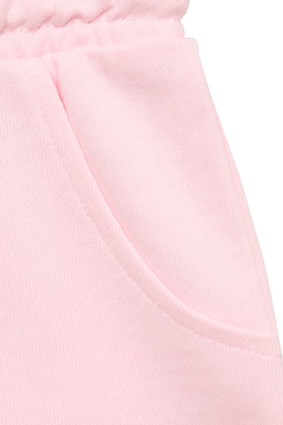 Short coton taille élastique - Blanc cassé