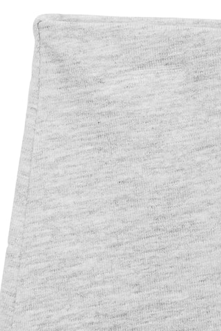 Jupe short en maille - Gris clair