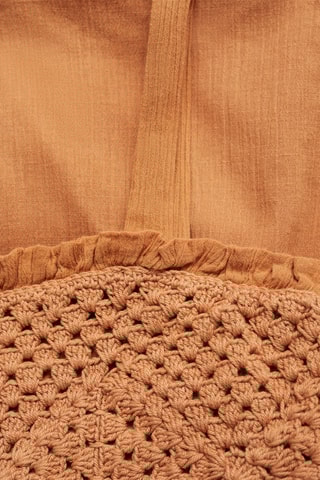 Robe crochet - Orange