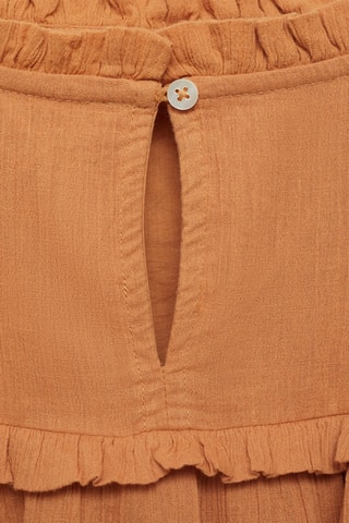 Robe crochet - Orange