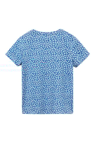 T-shirt imprimé avec logo - Blanc cassé