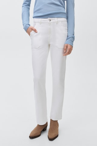 Jean slim-fit - Blanc