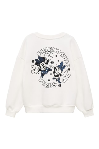 Sweat-shirt Minnie Mouse - Blanc cassé