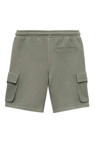 Bermuda cargo cordon - Beige