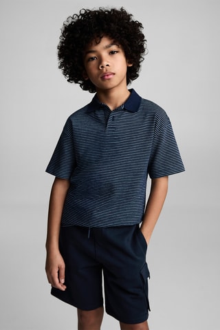 Bermuda cargo cordon - Beige