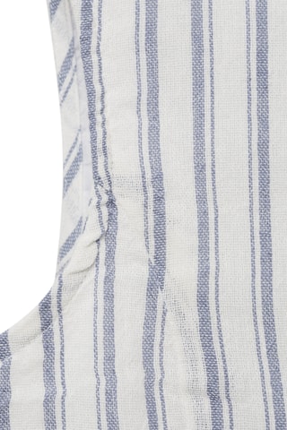 Gilet costume rayures - Blanc cassé