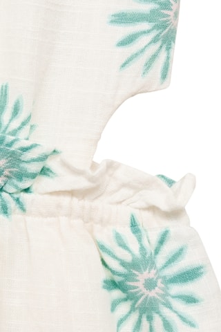 Combinaison imprimée ouvertures - Blanc