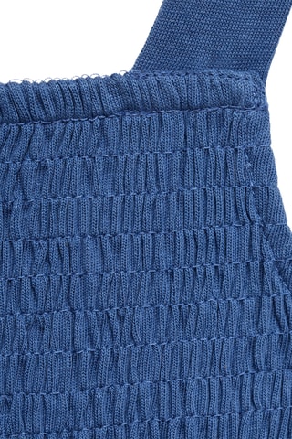 Robe nid d'abeilles coton - Blanc cassé