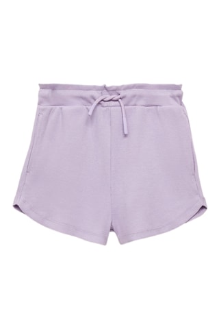 Short taille élastique - Bleu pétrole