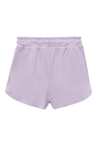 Short taille élastique - Bleu pétrole