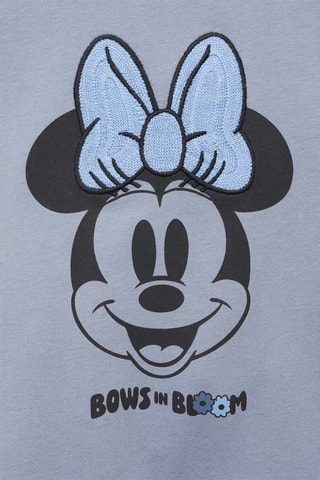 T-shirt Minnie Mouse - Bleu