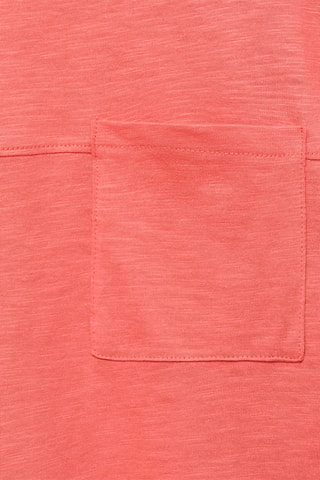 T-shirt poche plaquée - Bleu