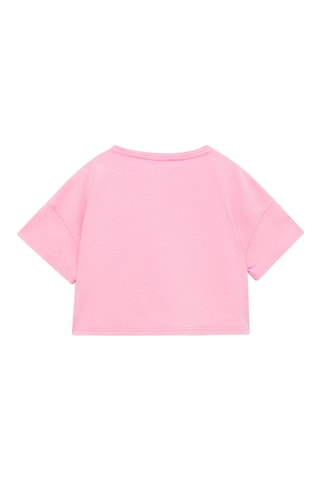 T-shirt message relief - Jaune