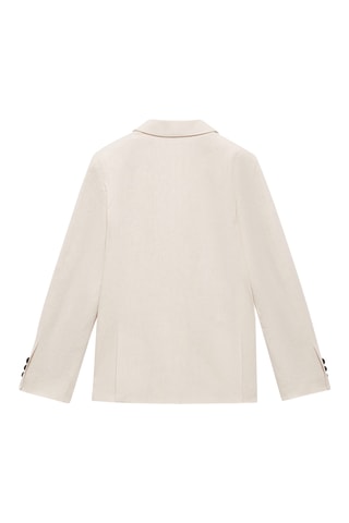 Veste de costume lin - Sable