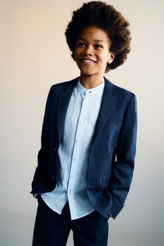 Veste de costume lin - Sable