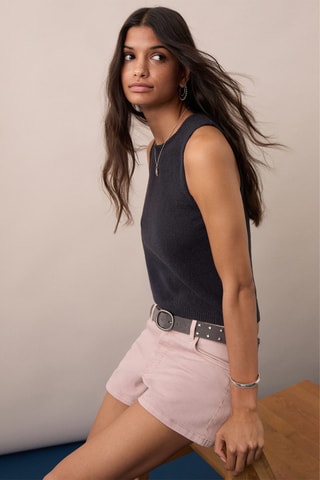 Short taille basse - Rose clair