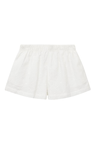 Short taille élastique - Blanc