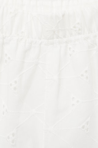 Short taille élastique - Blanc