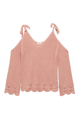 Pull-over cut out - Rose clair