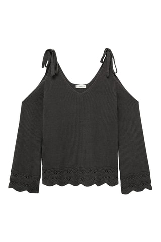 Pull-over cut out - Rose clair