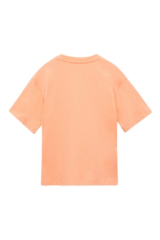 T-shirt imprimé manches courtes - Jaune