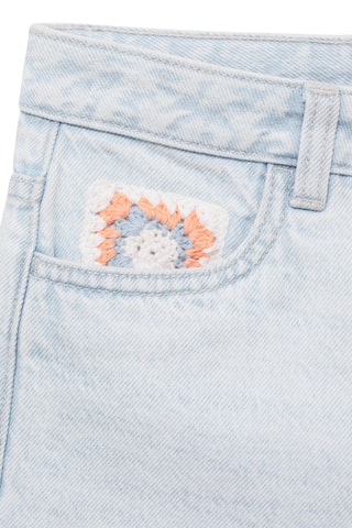 Short crochet combiné - Bleu clair