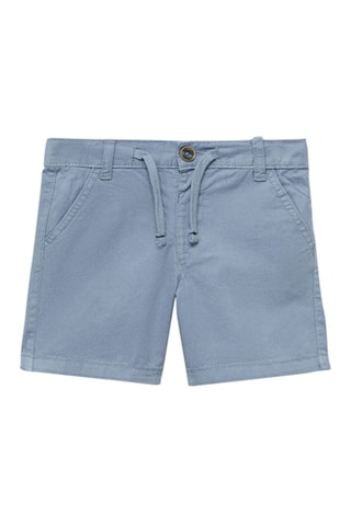 Bermuda coton cordon - Bleu